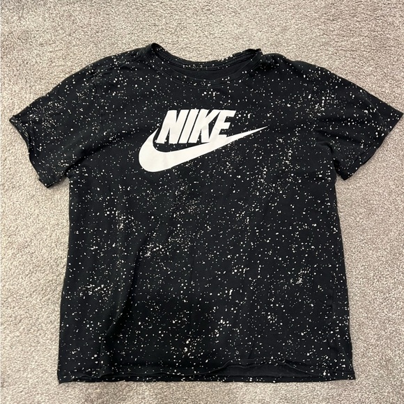 Nike Tops - Nike Black White Speckled T-Shirt Size large